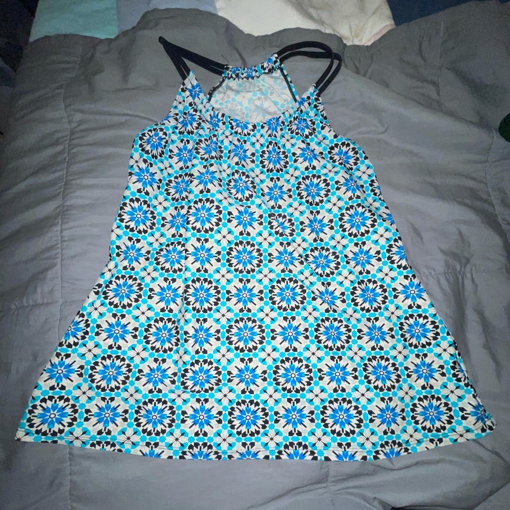 amazon tankini swimsuit top; size: xl
